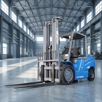 Peralatan Distribusi Kargo Forklift Listrik Liftron CPD35L 3.5 Ton untuk Luar Ruangan