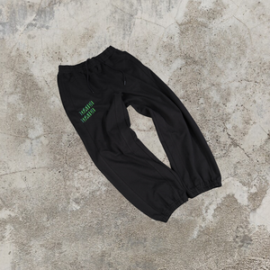 Pantalon de survêtement ample et décontracté pour homme, style élégant, effet usé, 100% coton, poids lourd, écologique, respirant, logo personnalisé - Product Image 2