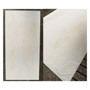 Carrelage mural flexible en texture de roche ardoise jaune, qualité A, ignifuge et imperméable pour murs intérieurs et extérieurs MCM-FSR08 - jaune dégradé - Product Image 1