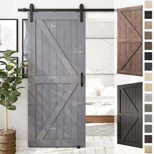 Style français chambre salon insonorisé coulissant en <span class=keywords><strong>bois</strong></span> massif en <span class=keywords><strong>bois</strong></span> rustique <span class=keywords><strong>planche</strong></span> intérieure <span class=keywords><strong>porte</strong></span> <span class=keywords><strong>de</strong></span> grange <span class=keywords><strong>pour</strong></span> ferme - Product Image 1