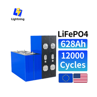 Batterie au lithium LiFePO4 LFP 3,2 V 628 Ah en stock UE, 12 000 cycles, -20-60°C, pour camping-car, bateau, solaire