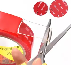 <span class=keywords><strong>Cinta</strong></span> Adhesiva de Espuma Acrílica de <span class=keywords><strong>Doble</strong></span> Cara <span class=keywords><strong>Transparente</strong></span> de 0.5mm de Alta Adhesión para Uso Industrial OEM, Troquelada, <span class=keywords><strong>3M</strong></span> 4905 - Product Image 3