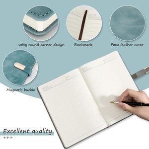 Cuaderno A5 de Cuero PU Vintage con Hebilla, Diario Personalizado de Alta Calidad con Logotipo de Empresa, Venta al Por Mayor - Product Image 3