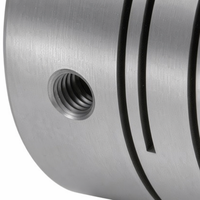 Accouplement flexible monobloc en acier inoxydable à ligne parallèle, type collier, sans jeu pour moteur servo pas à pas CNC
