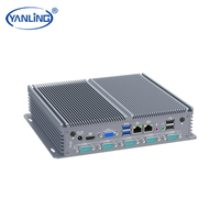PC embarqué Gigabit Ethernet 8111H à efficacité continue, DDR3, RS232 485COM