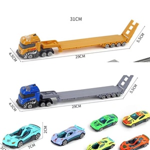 Camioneta de Juguete de Metal Fundido a Presión, Camioneta Personalizada con Remolque, Modelo de Alta Calidad para Niños - Product Image 6