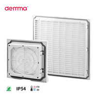 Filtre de ventilation pour armoire de commande, grille de protection contre la poussière pour panneau électrique, dissipation de la chaleur