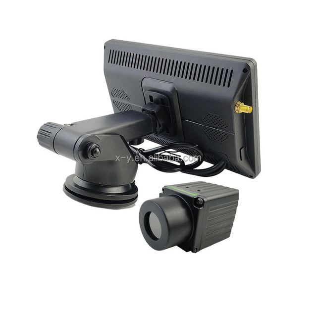 Long-Range Vehicle Thermal Night Vision Imaging Camera Anti-Fog Infrared for Cars Trucks Vans Waterproof Front Backup Camera for