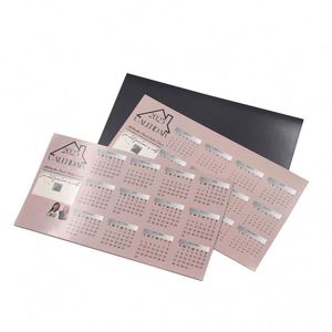 2026 Wholesale Best Selling High Quality Custom Calendar Magnetic Sticker Advertising Card Paper <b>Fridge</b> Magnet - Product Image 3