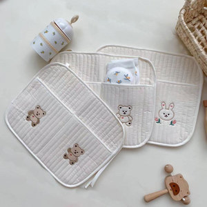Portable multifonctionnel bébé berceau sac de rangement coton tête de lit organisateur de couches pour <span class=keywords><strong>nouveau</strong></span>-<span class=keywords><strong>né</strong></span> literie et enfants articles - Product Image 1