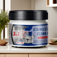 Pâte Nettoyante Inox Multi-Usages la Plus Vendue – Crème Efficace pour Casseroles et Ustensiles de Cuisine