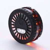 Stroboscope Portable à Led, batterie de 12 + 3 Led, signalisation de la route, autocollante, Signal lumineux