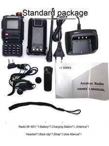 Radio bidirectionnelle portable Baofeng BF-K61 BF-K62 L851 avec chargement Type-C et fonction de fréquence à une touche pour les voyages en plein air et les excursions en voiture - Product Image 5