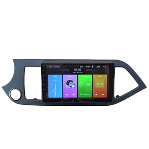 Pour PICANTO 2011-16, écran tactile Android Auto Carplay, autoradio DVD, navigation GPS, radio FM, lecteur stéréo - Product Image 1