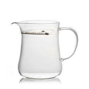 Mini tasse à thé résistante aux hautes températures poignée en verre borosilicaté haute tasse de partage équitable de nuage Transparent pour le Kung <span class=keywords><strong>Fu</strong></span> chinois - Product Image 2