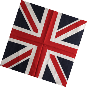 Prêt à expédier fans d'encouragement drapeaux nationaux en coton foulard imprimé bandana jamaïcain personnalisé - Product Image 6