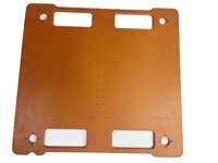 Usine de pièces de verre en acier inoxydable ABS personnalisées Panneau de bois électrolytique Usinage de fraisage CNC Panneaux en bois en fibre de carbone