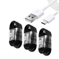 Kabel Pengisian Cepat USB ke Type-C Grosir untuk Samsung S8, Kabel Data USB Type-C Charger untuk Samsung Galaxy S8 S9 S10