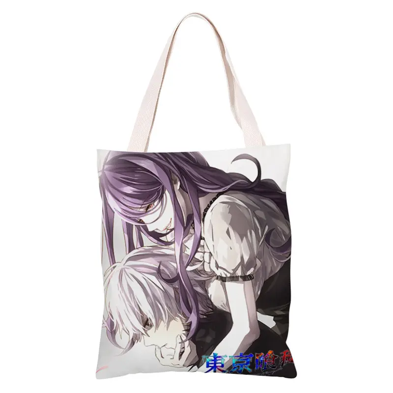 Animazione borsa periferica stampa 3D Anime Tokyo Ghoul MAGIC TAPE tote bag borsa a tracolla singola per studenti