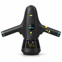 Scooter sous-marin rechargeable Sinodiving avec écran intelligent, poignées doubles et télécommande, propulseur de plongée
