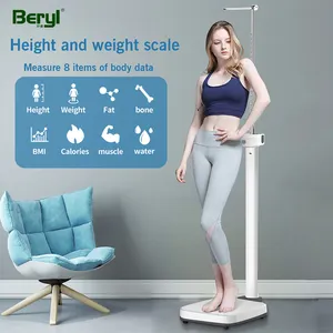 Analyzer Height And Weight Scale Fitness Scale Manual Height Measure Scale