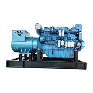 Alta calidad 250KVA 300KW CCS aprobado 200KW generador diésel marino Weichai WP 10 barco generador diésel conjunto