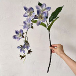 Impresión 3D <span class=keywords><strong>de</strong></span> un diseño <span class=keywords><strong>de</strong></span> escena floral <span class=keywords><strong>de</strong></span> seda <span class=keywords><strong>de</strong></span> alta gama con jazmín suspendido y manzanilla artificial. - Product Image 5