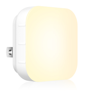 Mini Square LED Night <b>Light</b> with Dusk to Dawn Sensor, <b>Plug</b>-<b>in</b> Indoor Lamp 0.5w US JP <b>Plug</b>, OEM Custom Color Temperature - Product Image 1