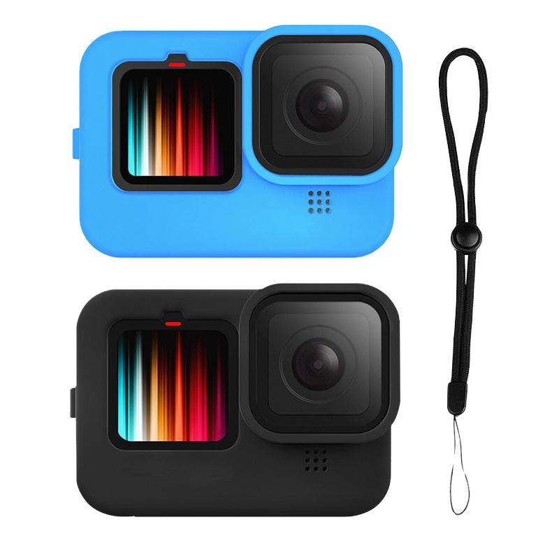 Silicone Case for Go Pro Hero12 Camera Waterproof Protective Frame Case Cover for Go Pro Hero10 case Action Camera Accessories