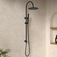 Ensemble de robinetterie de douche murale avec filtre à eau, mitigeur chaud/froid en acier inoxydable 316 pour salle de bain, fourni directement par l'usine