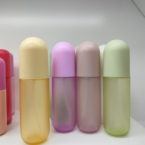 Bouteilles pulvérisatrices en plastique PET blanc en forme de capsule de 80 ml et 100 ml pour <span class=keywords><strong>brume</strong></span> fine visage et corps - Product Image 3
