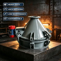 Activateur de silo vibrant anti-colmatage pour déchargeur de fond de silo, machine de fonderie métallique pour usine de fabrication