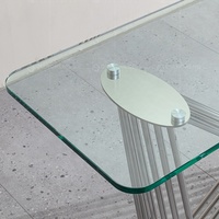QIANCHENG – table de console moderne en acier ss, mobilier de maison, couloir d'usine, entrée longue