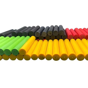 Multi Color HDPE Solid Plastic <strong>Round</strong> <strong>Bar</strong> High Abrasion Resistant Custom Diameter ISO9000 Certified - Product Image 3