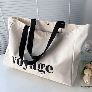 Bolsas de Tela Encerada de Algodón Resistente con Bolsillo Exterior, Impresión Personalizada, Bolsas Grandes de Lona para Compras - Product Image 6