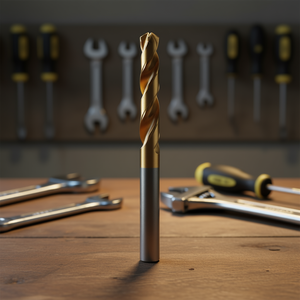 Foret hélicoïdal HSS-Co 4 mm, longueur 55 mm, revêtement TiN, auto-centrant - Product Image 3