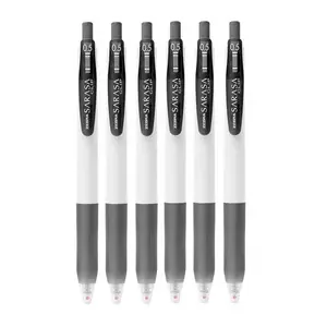 ZEBRA JJZ15W Liscio Penna Neutro Baigan Serie 0.5 millimetri Nero penna gel neutro