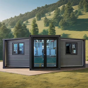 Conteneur Pliant Maison Extensible Grand-Mère Plat 40 Ft Portable Maison Préfabriquée 3 Chambres 20 Ft Villa Moderne Préfabriquée - Product Image 2