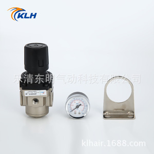 เครื่องควบคุมลม Klh รุ่น AR4000 04 06 พร้อมเกจวัดและขายึดสำหรับระบบลม - Product Image 1