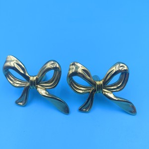Manijas para Muebles con Diseño de Lazo, Herrajes de Aleación de Zinc para Gabinetes, Diseño Tradicional, Duraderas, para Armarios, Vinotecas, Cocinas y Mesitas de Noche - Product Image 2