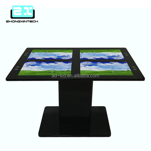 Kiosk เครื่องสั่งซื้อด้วยตนเองร้านอาหารจอแอลซีดีแบบโต้ตอบสมาร์ทสัมผัสโต๊ะกาแฟตารางการสั่งซื้อร้านอาหารตารางหุ่นยนต์ - Product Image 2