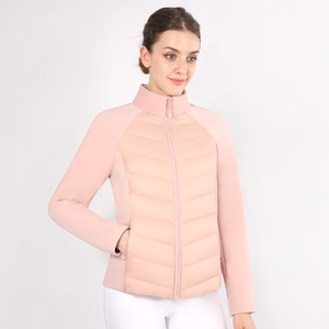 Veste d'équitation personnalisée pour femmes, rembourrage 90% duvet de canard blanc, vestes pour femmes, vêtements d'équitation - Product Image 2