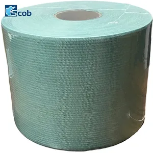 Bán buôn woodpulp Polyester y tế lau phẫu thuật treo lên bệnh viện không dệt đại lý humectant enzyme làm sạch khăn lau