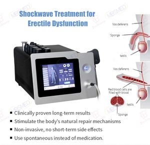 Máquina de Terapia de Ondas de Choque Radiales Neumáticas de 10 Bares, Precio de Máquina Profesional ESWT, Dispositivo de Terapia de Ondas de Choque para la Disfunción Eréctil - Product Image 5