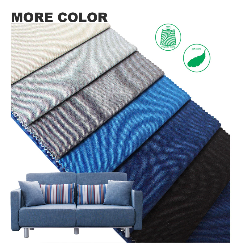 Digital Print Polyester Faux Imitation Artificial Synthetic Linen Type Textile Sofa Fabric for Furniture Carpet, Curtain, Chair
