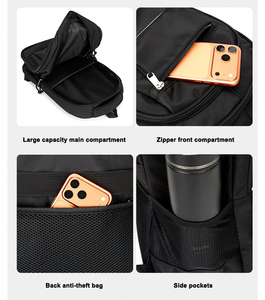 New Design Wholesale Casual School Bag Business Laptop <strong>Backpack</strong> Large Capacity Waterproof <strong>Simple</strong> Universal <strong>Backpack</strong> - Product Image 6