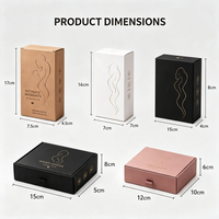 Boîte d'emballage pour jouets pour adultes écologiques et recyclables, boîte en papier kraft avec logo personnalisé pour produits intimes, vente en gros en vrac