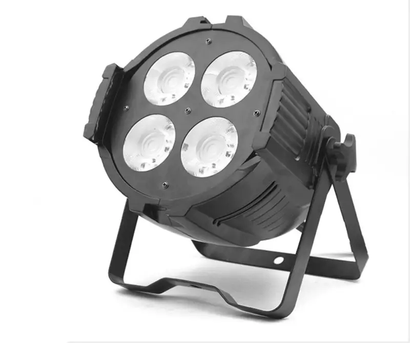 Luz LED Cob para escenario, lámpara cegadora de 200W, 4x50W, color blanco cálido y frío
