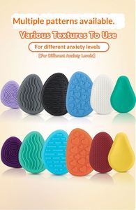 Promotional Cute Cartoon Shape Silicone Sensory <b>Fidget</b> Stone Stress Relief Educational Toy for Home Classroom Therapy Gift Bulk - Product Image 4
