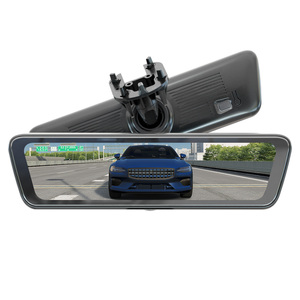 Sinjet chiếu hậu Dash Cam rộng 1080p tự động xe máy ảnh 8.2 inch toàn màn hình H8 gương Dash máy ảnh cho xe ô tô cho polestar - Product Image 1